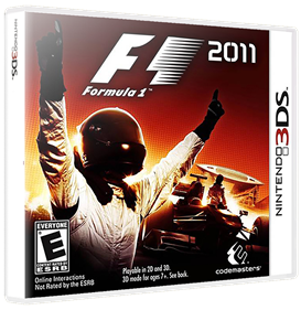 F1 2011 - Box - 3D Image