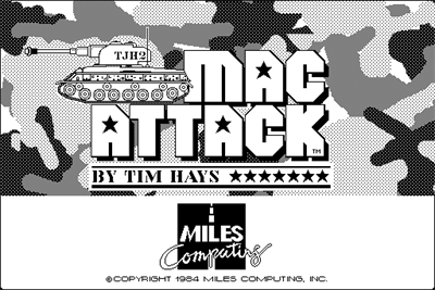 Mac Attack (Miles Computing) - Screenshot - Game Title Image