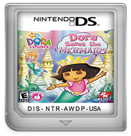 Dora the Explorer: Dora Saves the Mermaids - Fanart - Cart - Front Image