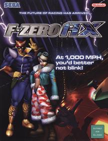 F-Zero AX - Advertisement Flyer - Front Image