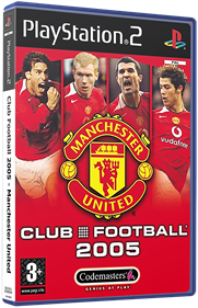 Club Football 2005: Manchester United - Box - 3D Image