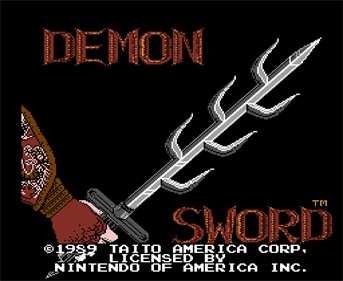 Demon Sword - Screenshot - Game Title Image