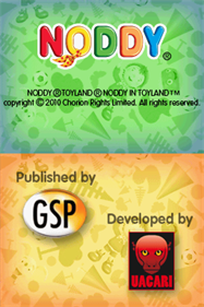 Noddy in Toyland - Screenshot - Game Title Image