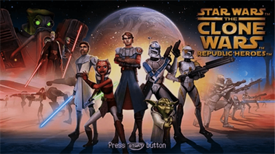 Star Wars: The Clone Wars: Republic Heroes - Screenshot - Game Title Image