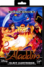 Disney's Aladdin - Box - Front - Reconstructed Image