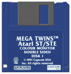 Mega Twins - Fanart - Disc Image