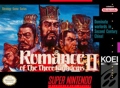 Romance of the Three Kingdoms II - Box - Front Image