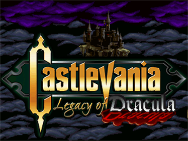 Castlevania: Legacy of Dracula - Screenshot - Game Title Image