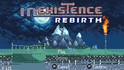 Inexistence Rebirth - Screenshot - Game Title Image