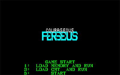 Courageous Perseus - Screenshot - Game Title Image