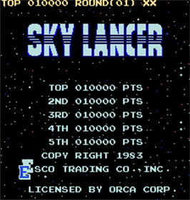 Sky Lancer - Screenshot - Game Title Image