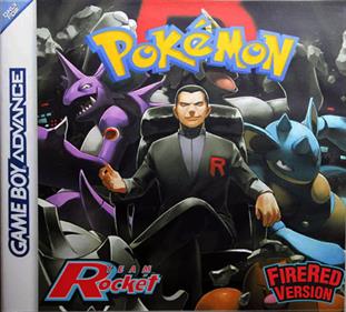 Pokémon FireRed: Rocket Edition - Box - Front Image