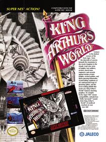 King Arthur's World - Advertisement Flyer - Front Image