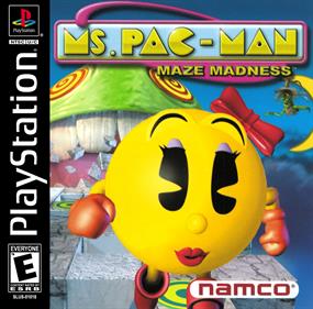 Ms. Pac-Man Maze Madness - Box - Front Image