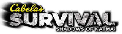 Cabela's Survival: Shadows of Katmai - Clear Logo Image