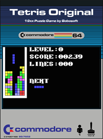 Tetris Original - Fanart - Box - Front Image