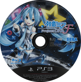 Hatsune Miku: Project DIVA F - Disc Image