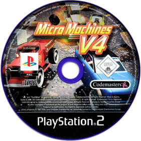 Micro Machines V4 - Disc Image