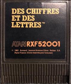 Des Chiffres et des Lettres - Cart - Front Image