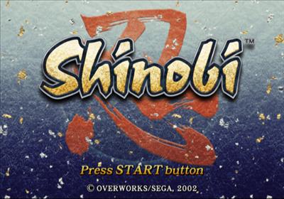 Shinobi - Screenshot - Game Title Image