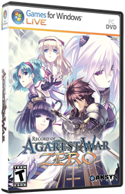 Record of Agarest War Zero - Box - 3D Image