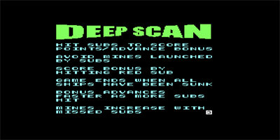 Deep Scan - Screenshot - Game Title Image