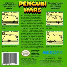 Penguin Wars - Box - Back Image