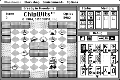 ChipWits - Screenshot - Game Title Image