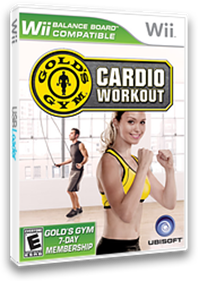 Gold's Gym: Cardio Workout - Box - 3D Image