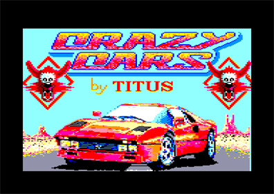 Crazy Cars - Screenshot - Game Title Image