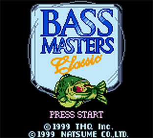 Bass Masters Classic - Screenshot - Game Title Image