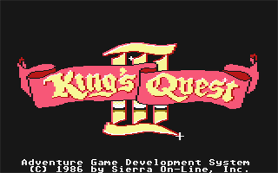 King's Quest III: To Heir is Human - Screenshot - Game Title Image
