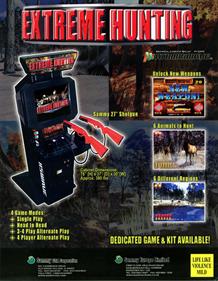 Extreme Hunting - Advertisement Flyer - Back Image