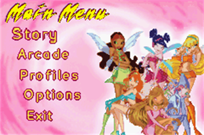 WinX Club: Quest for the Codex - Screenshot - Game Select Image