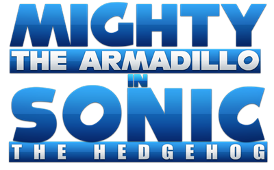 Mighty the Armadillo in Sonic The Hedgehog - Clear Logo Image