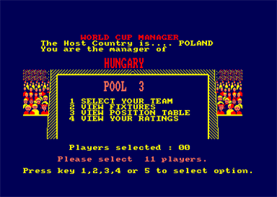World Cup Soccer - Screenshot - Gameplay Image