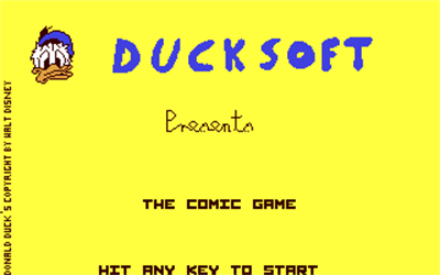The Comic Game - Screenshot - Game Title Image