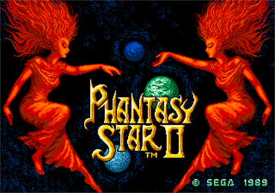 Phantasy Star II - Screenshot - Game Title Image