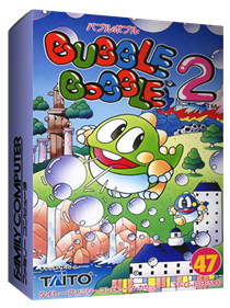 Bubble Bobble Part 2 - Box - 3D Image