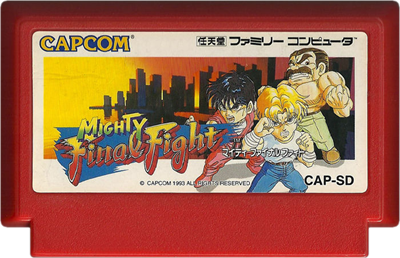 Mighty Final Fight - Cart - Front Image