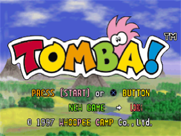 Tomba! - Screenshot - Game Title Image