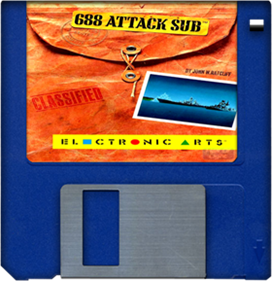 688 Attack Sub - Fanart - Disc Image