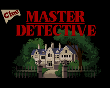 Clue: Master Detective - Screenshot - Game Title Image