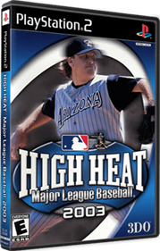 High Heat Major League Baseball 2003 - Box - 3D Image