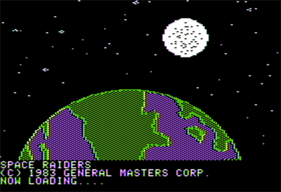 Space Raiders (General Masters Corporation) - Screenshot - Game Title Image