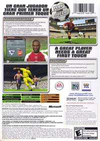 FIFA Soccer 2005  - Box - Back Image