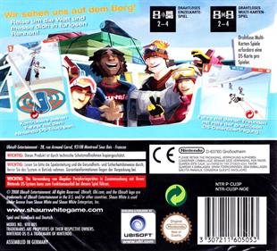 Shaun White Snowboarding - Box - Back Image