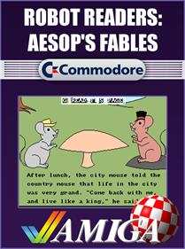 Robot Readers: Aesop's Fables - Fanart - Box - Front Image