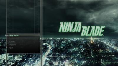 Ninja Blade - Screenshot - Game Title Image