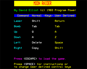 Moonraider - Screenshot - Game Title Image
